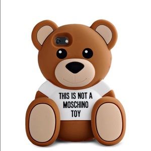 Moschino Teddy Bear iPhone case 5/5s Brown